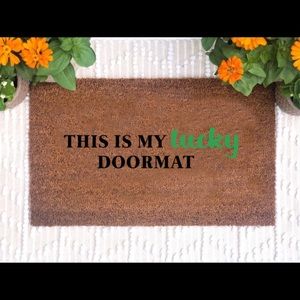 Lucky St. Patrick’s Day Doormat